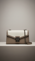 Smoked Truffle crossbody clutch